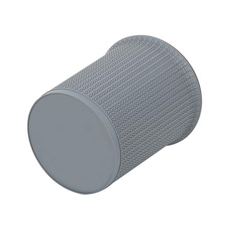 ถังขยะกลม ACCO MARTHA ขนาด 10L สีเทา_1