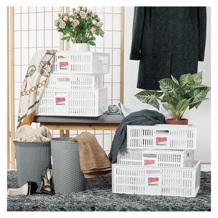 ถังขยะกลม ACCO MARTHA ขนาด 10L สีเทา_3