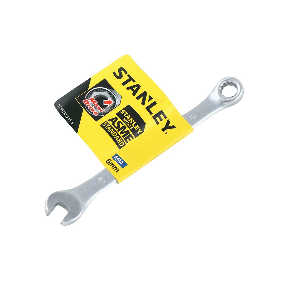 ประแจแหวนข้างปากตาย STANLEY 6 มม.