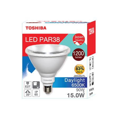 หลอด LED TOSHIBA PAR38 15 วัตต์ DAYLIGHT E27_1