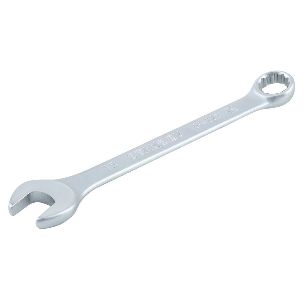 ประแจแหวนข้างปากตาย STANLEY 15 มม.