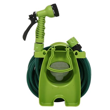 สายยางโรล ติดผนัง+ตั้งพื้น SAKURA DGS2001 1/2 นิ้วx10 ม. สีเขียว_1