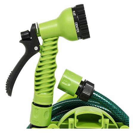 สายยางโรล ติดผนัง+ตั้งพื้น SAKURA DGS2001 1/2 นิ้วx10 ม. สีเขียว_2