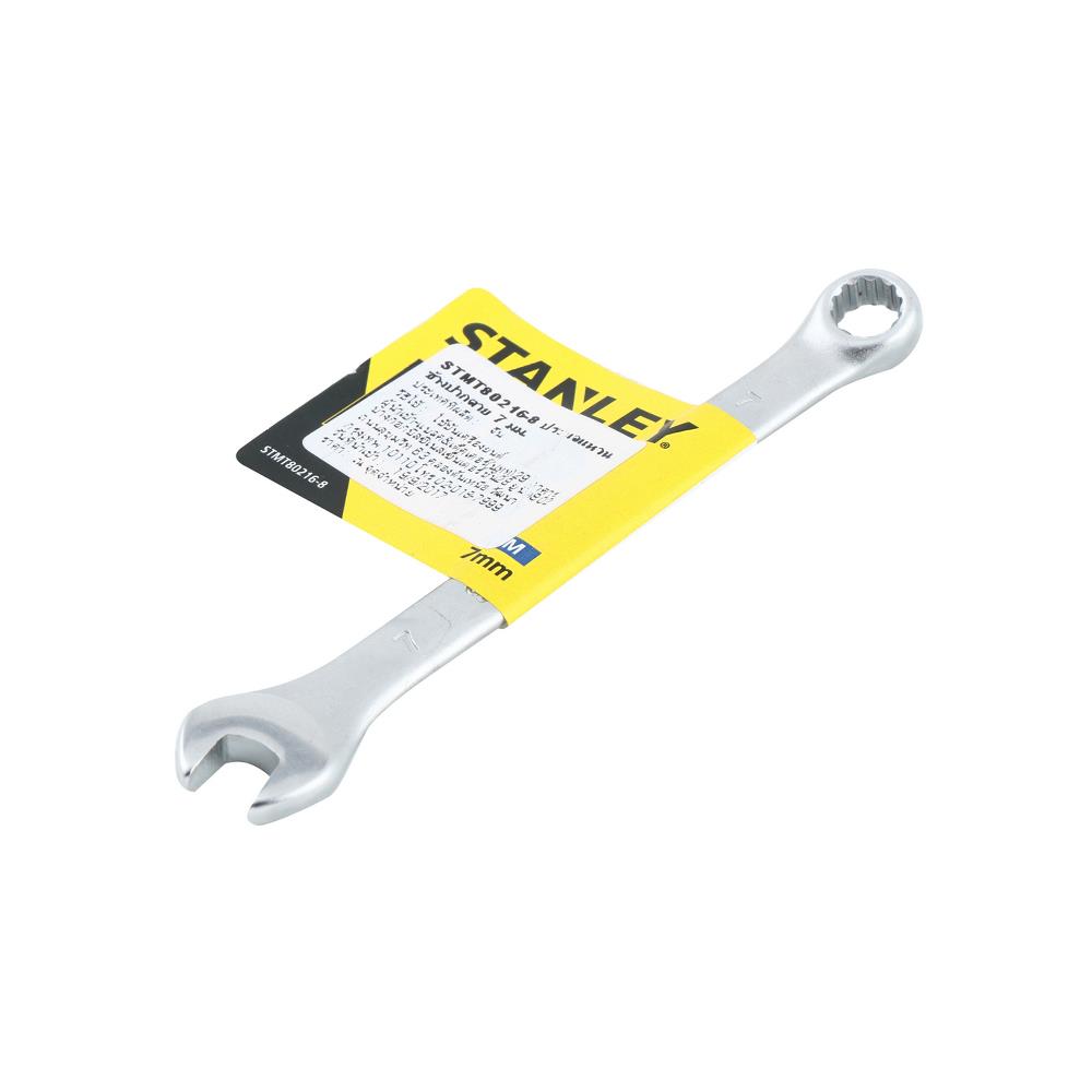 ประแจแหวนข้างปากตาย STANLEY 7 มม.