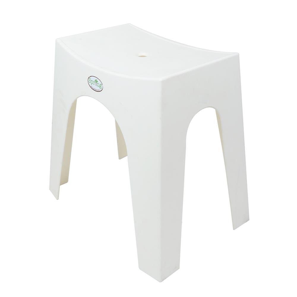 เก้าอี้พลาสติก SPRING MILAR CHAIR สีขาว