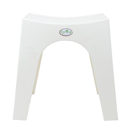 เก้าอี้พลาสติก SPRING MILAR CHAIR สีขาว_1