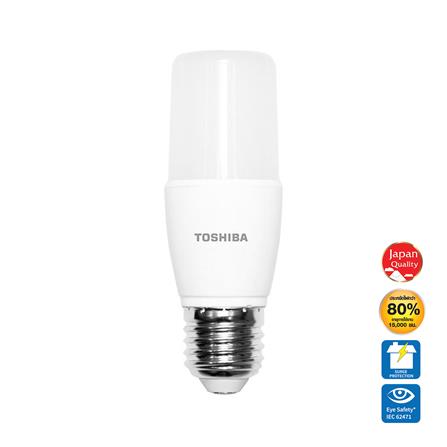 หลอด LED TOSHIBA STICK T7 8 วัตต์ WARM WHITE E27