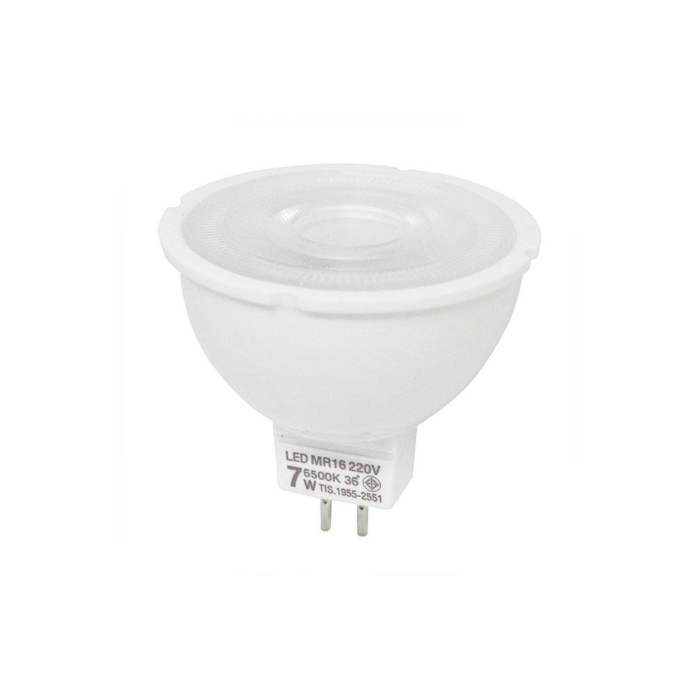หลอด LED RACER MR16 7 วัตต์ DAYLIGHT GU5.3