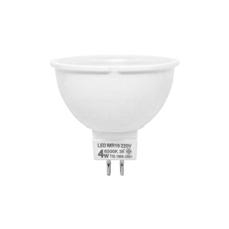 หลอด LED RACER MR16 4 วัตต์ DAYLIGHT GU5.3