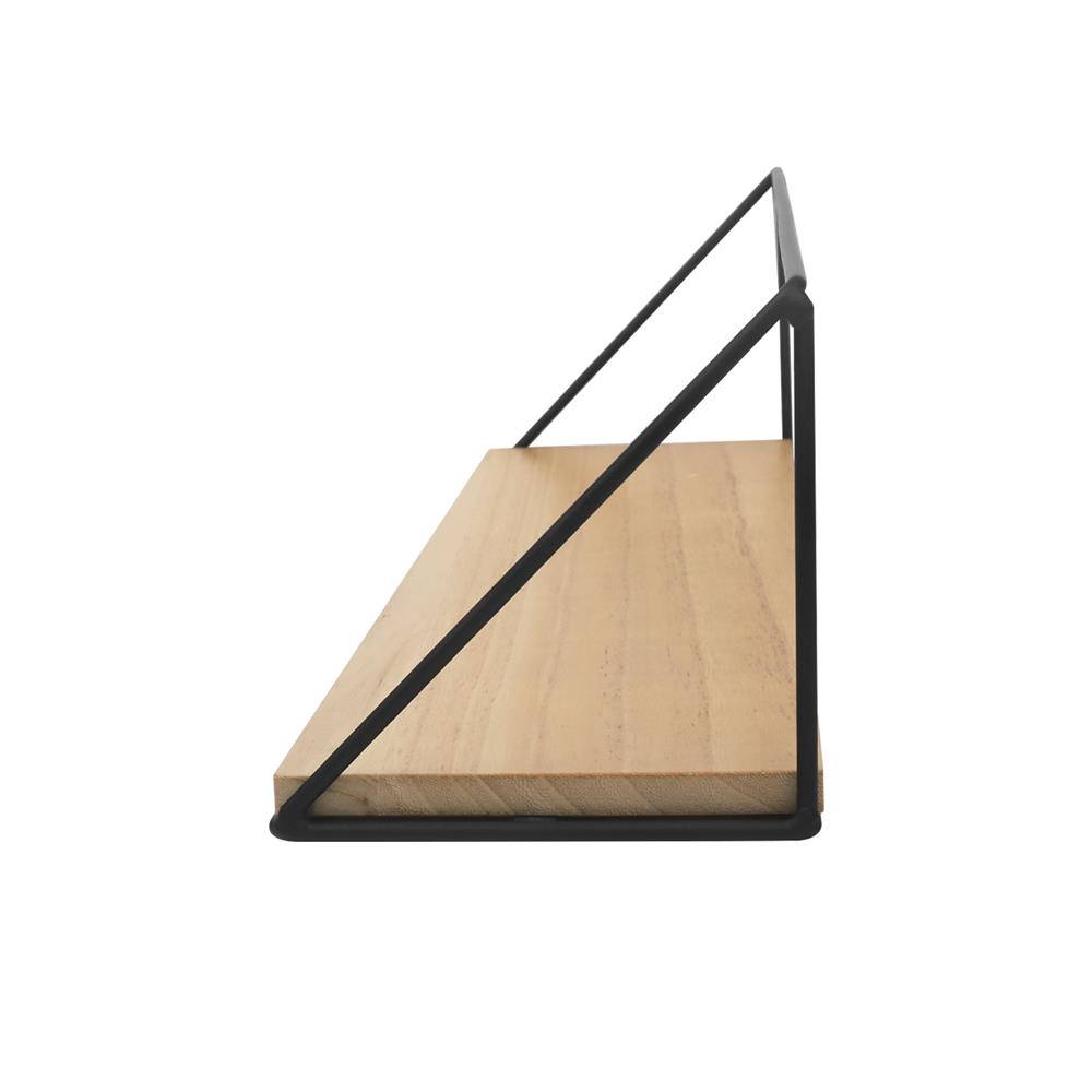 แผ่นชั้นติดผนัง 1 ชั้น STACKO IRIS 60x15x15 ซม. สีเนเชอรัล