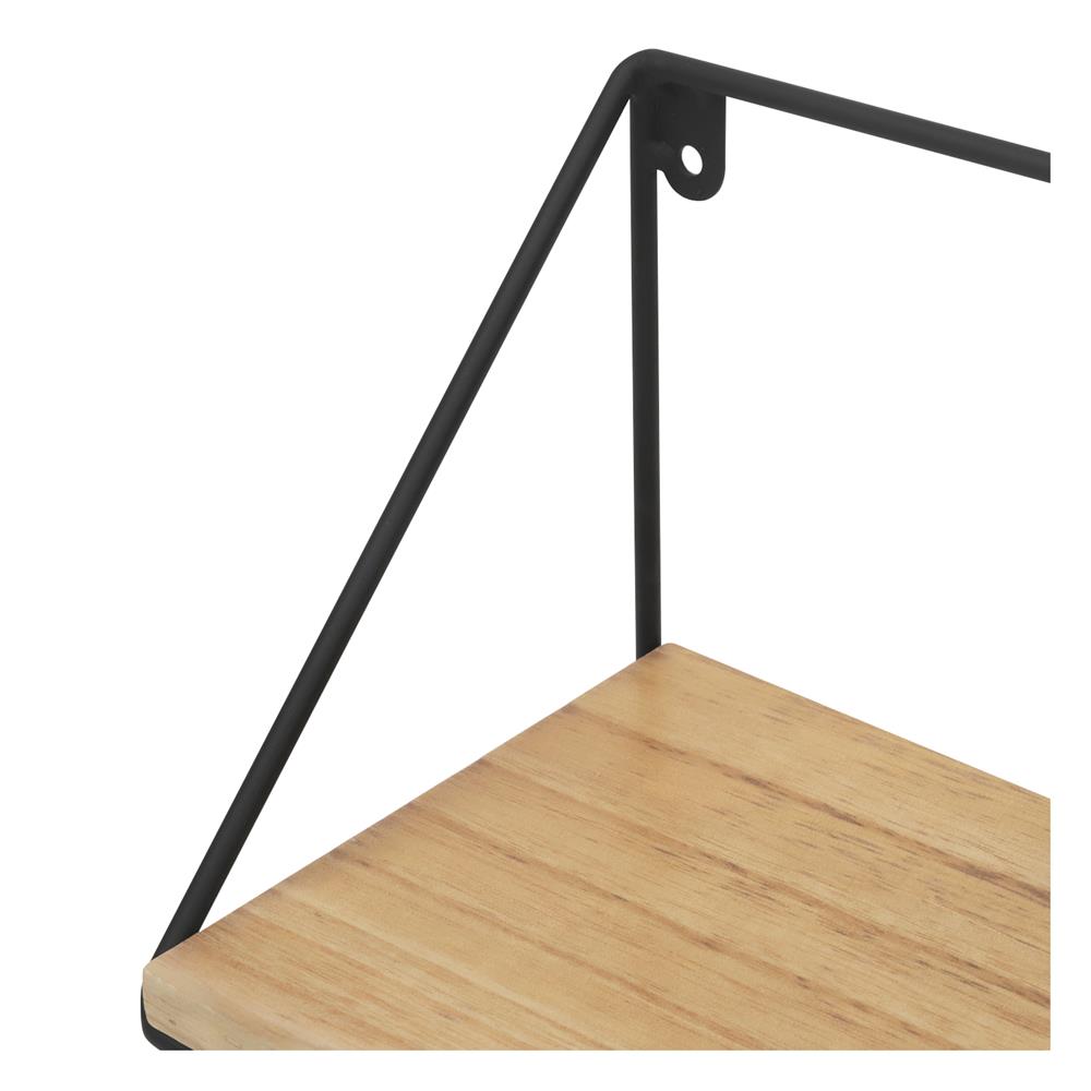 แผ่นชั้นติดผนัง 1 ชั้น STACKO IRIS 60x15x15 ซม. สีเนเชอรัล