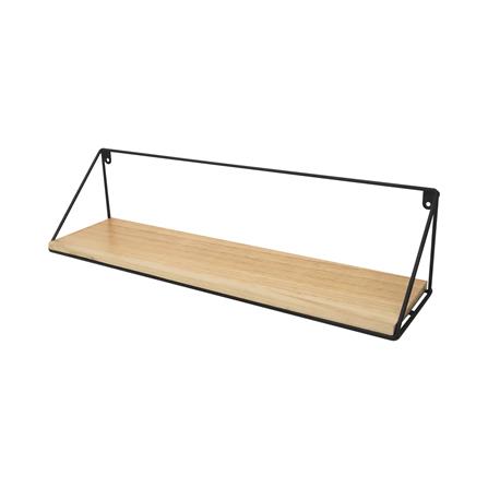 แผ่นชั้นติดผนัง 1 ชั้น STACKO IRIS 60x15x15 ซม. สีเนเชอรัล_0