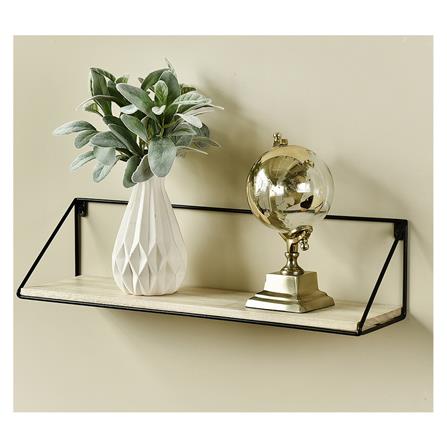 แผ่นชั้นติดผนัง 1 ชั้น STACKO IRIS 60x15x15 ซม. สีเนเชอรัล_4