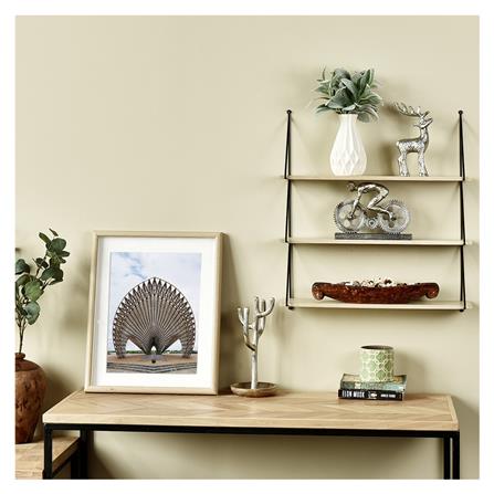 แผ่นชั้นติดผนัง 3 ชั้น STACKO IRIS 60x15x65 ซม. สีเนเชอรัล_1