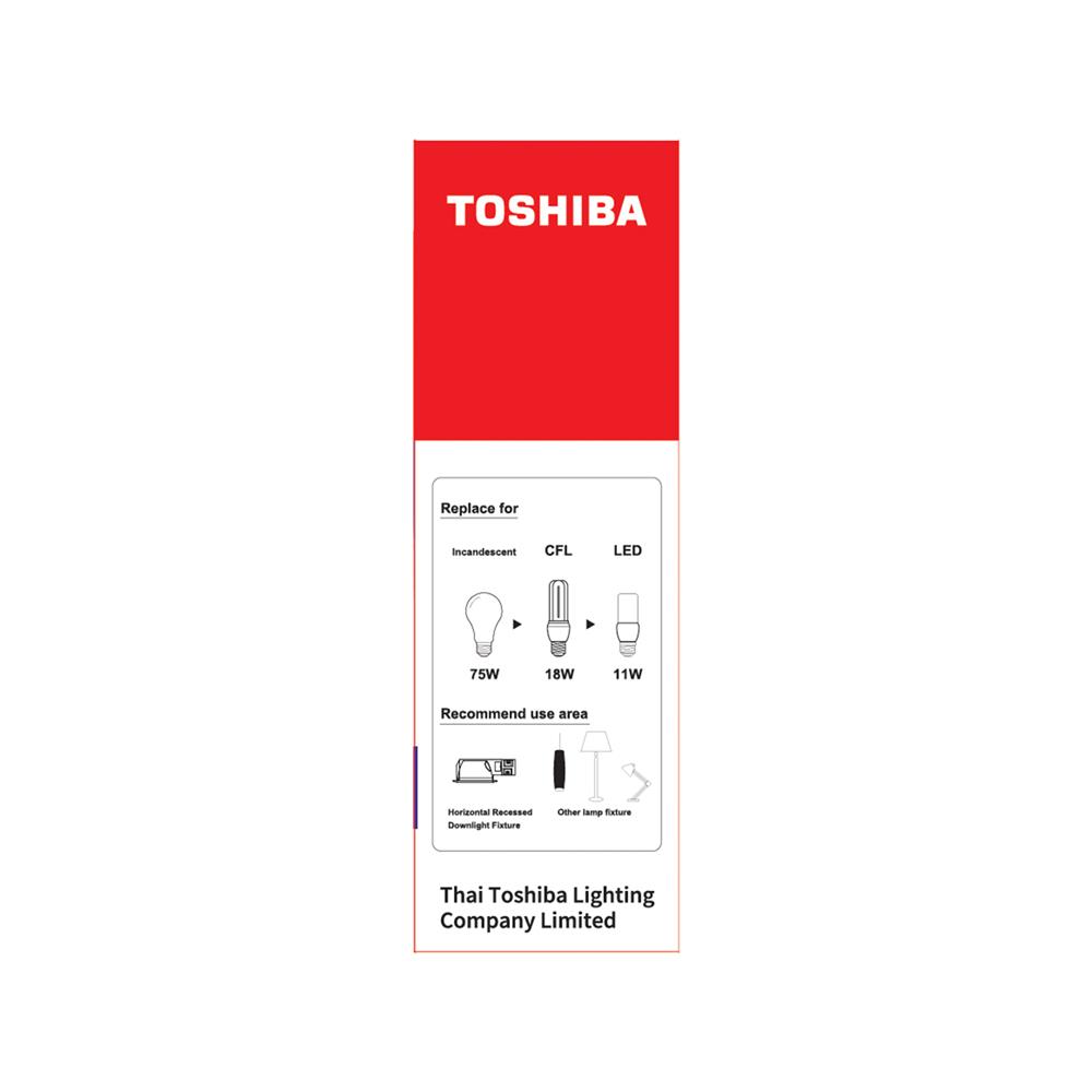 หลอด LED TOSHIBA STICK T7 11 วัตต์ DAYLIGHT E27