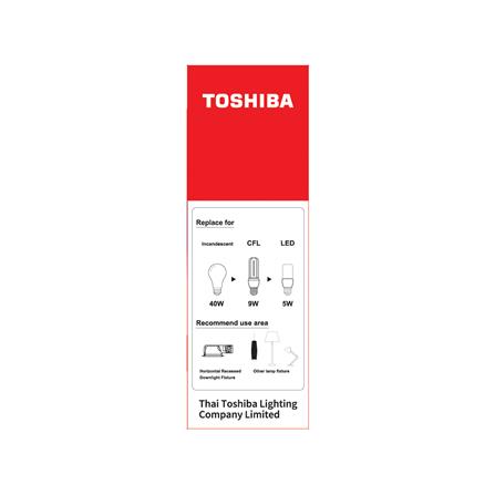หลอด LED TOSHIBA STICK T7 5 วัตต์ WARM WHITE E27_2