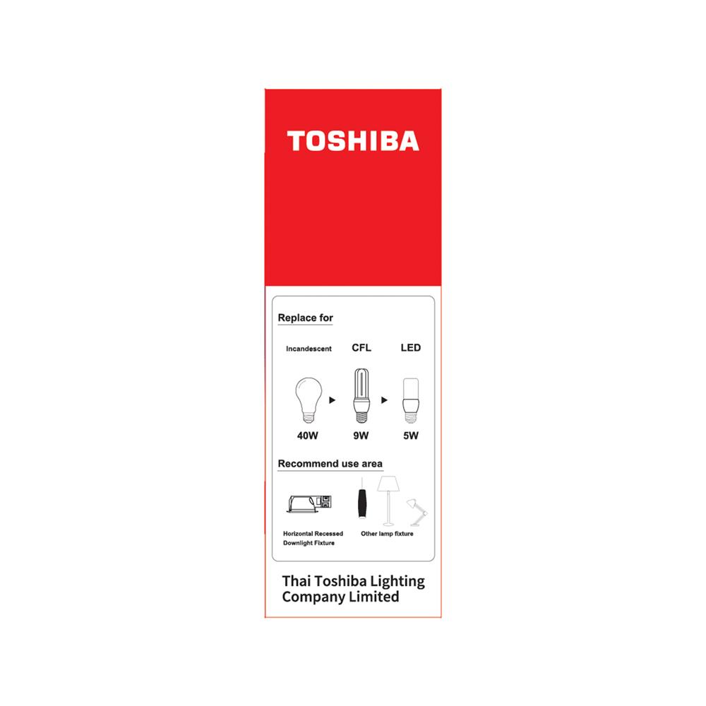 หลอด LED TOSHIBA STICK T7 5 วัตต์ DAYLIGHT E27