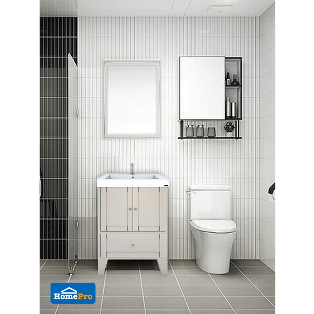 อ่างเคาน์เตอร์ MOYA PO605-460 สีครีม