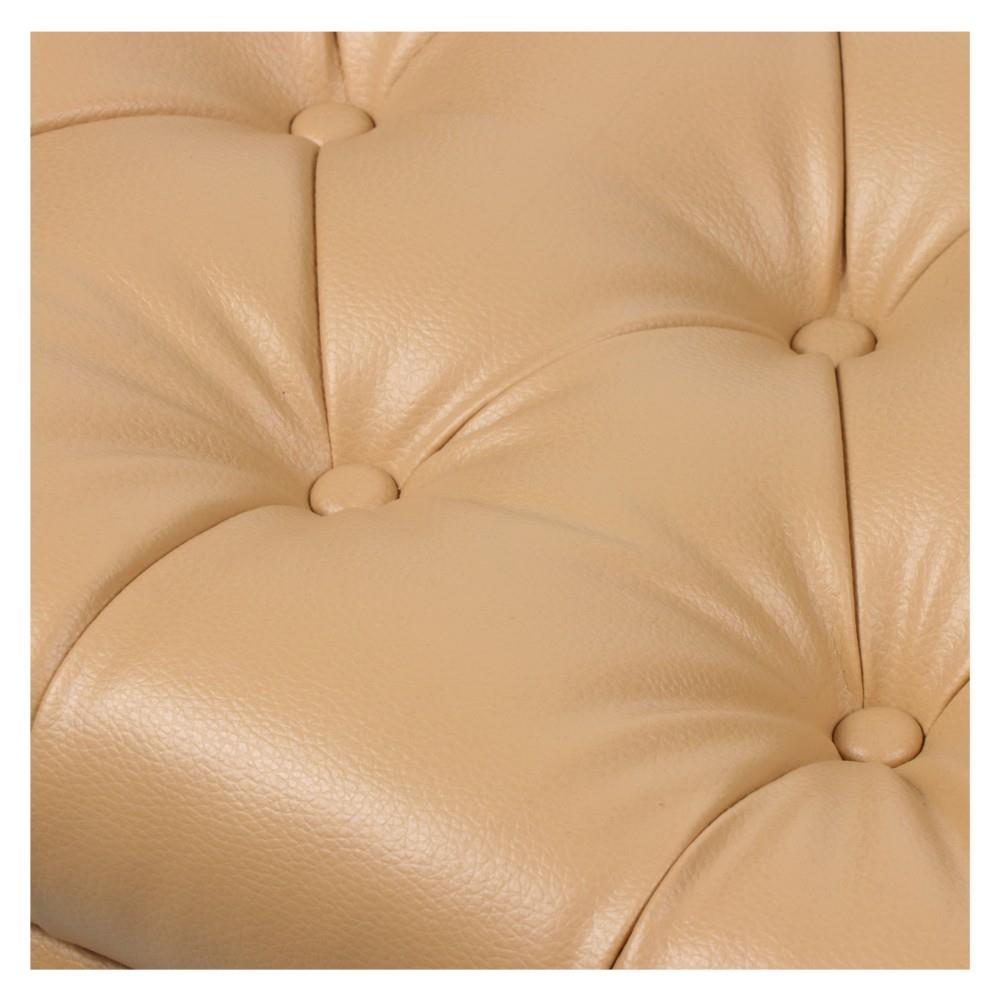 สตูลเหลี่ยม FURDINI BERTON สีโอวัลติน