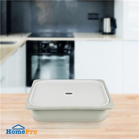 กล่องฝาปิด STACKO 2011A 43x33x10 ซม. สีเทา_3