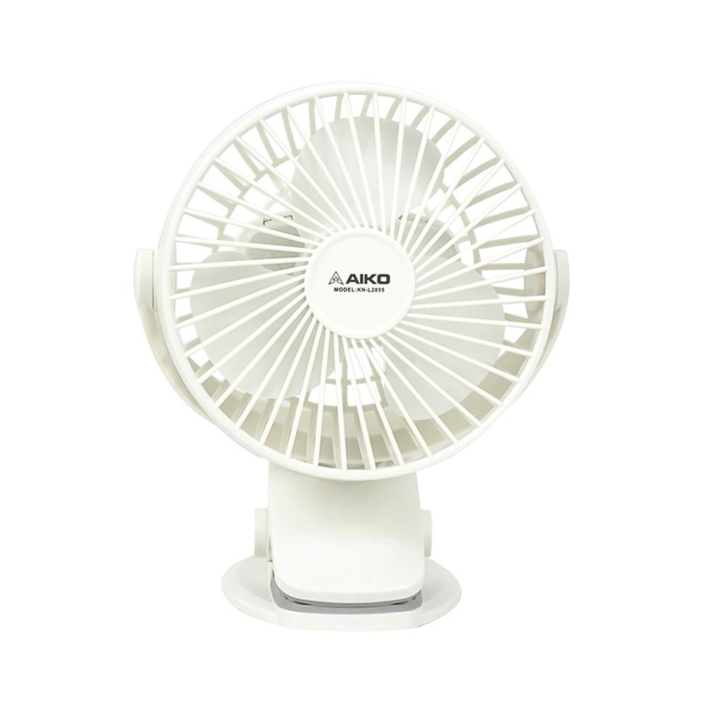พัดลมพกพา 4 นิ้ว AIKO KN-L2855 สีขาว