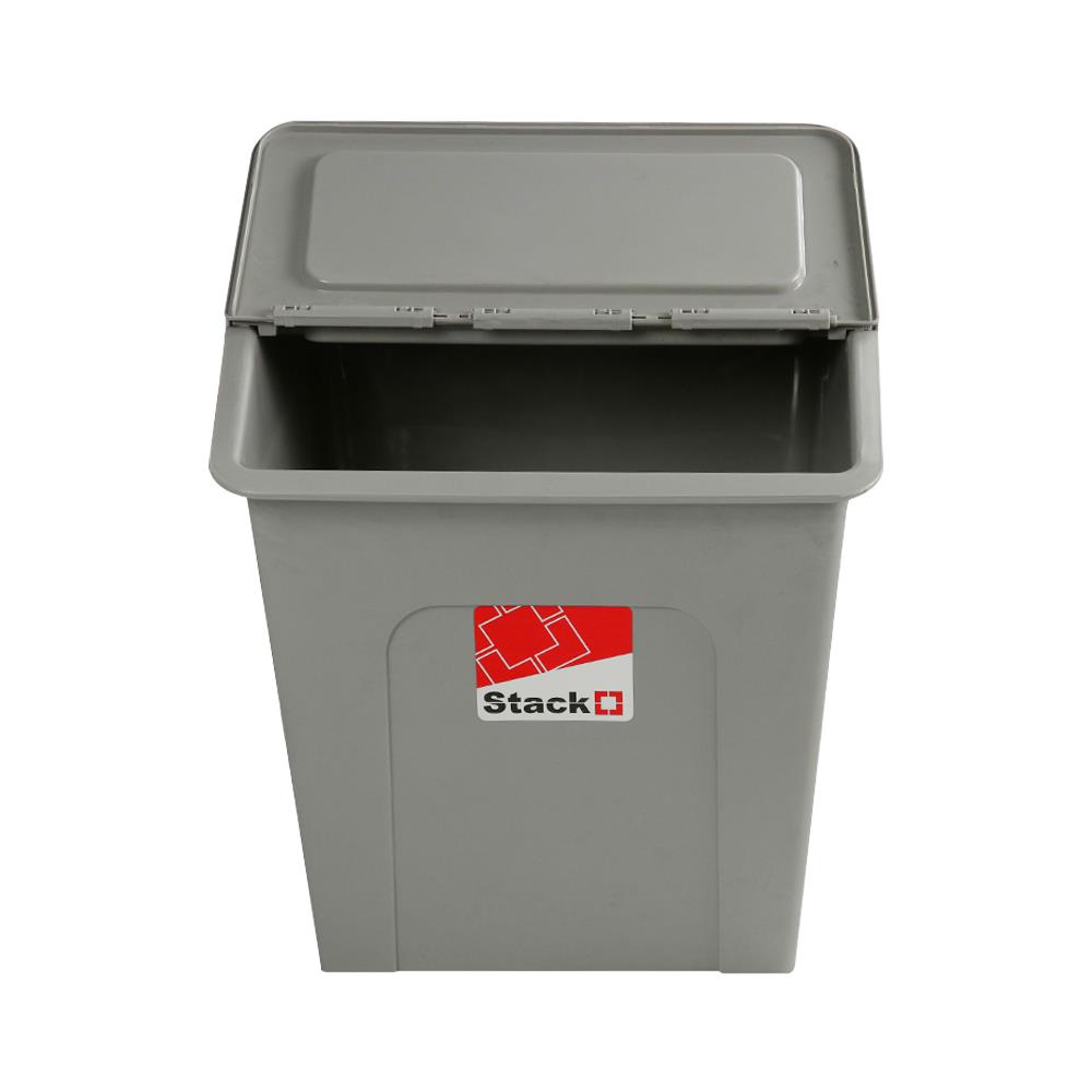 กล่องเก็บของ STACKO PARROT NEST 27 ลิตร สีเทา