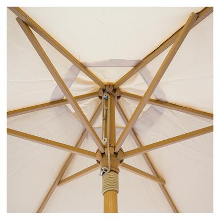 ร่มสนามกลม IVY 2.5 ม. สีครีม_1