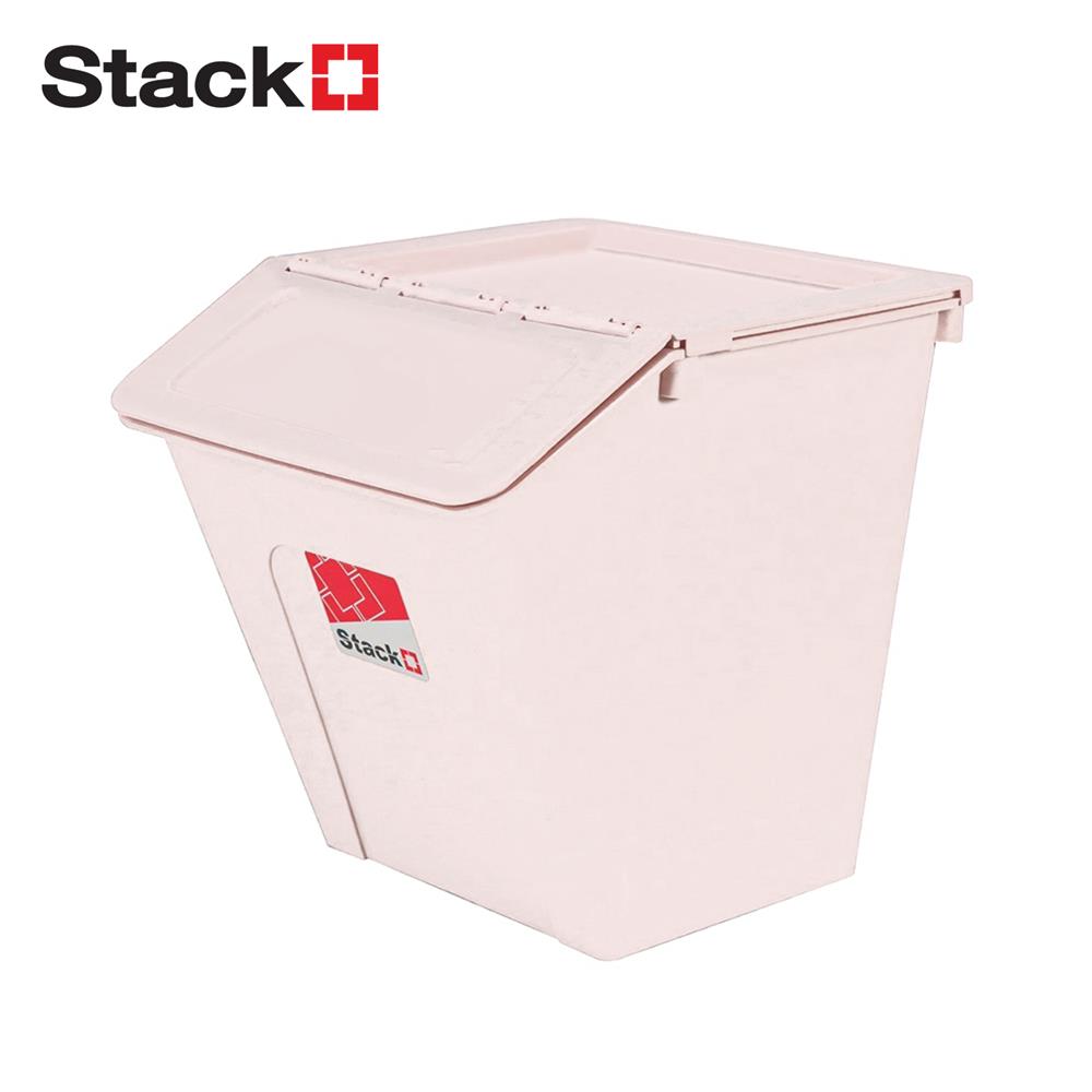 กล่องเก็บของ STACKO PARROT NEST 27 ลิตร สีเบจ_0