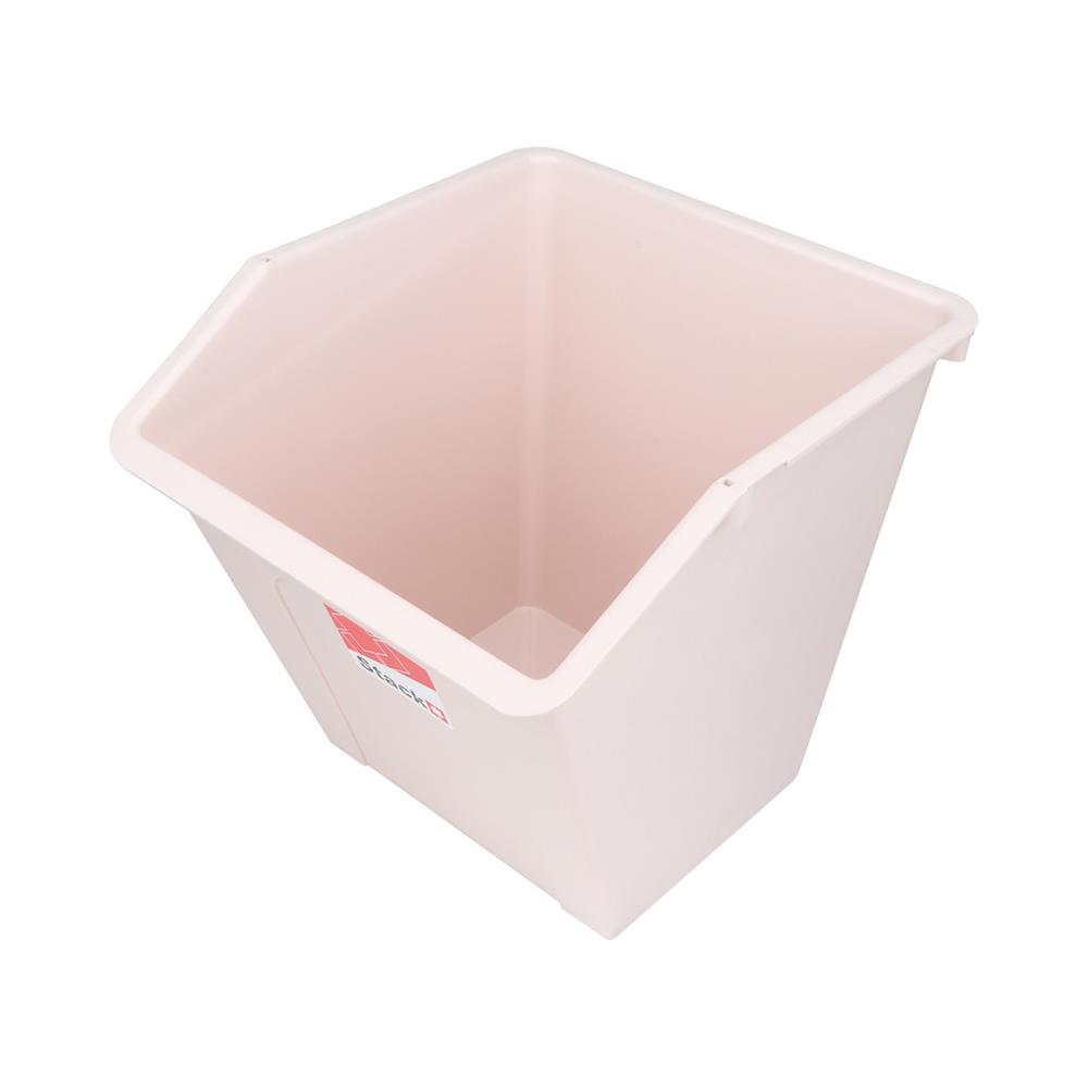 กล่องเก็บของ STACKO PARROT NEST 27 ลิตร สีเบจ