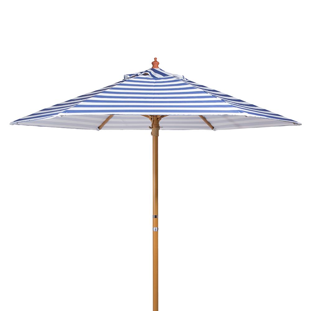 ร่มสนามกลม IVY 2.5 ม. สีขาว/น้ำเงิน