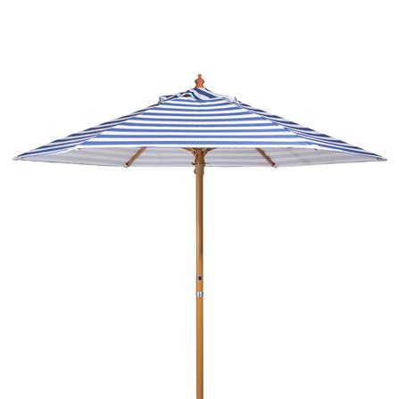 ร่มสนามกลม IVY 2.5 ม. สีขาว/น้ำเงิน_0