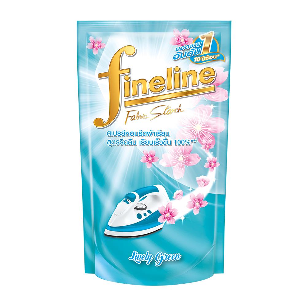รีฟิลน้ำยารีดผ้า FINELINE 800ml แพ็ก3 LIVELY GREEN