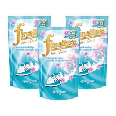 รีฟิลน้ำยารีดผ้า FINELINE 800ml แพ็ก3 LIVELY GREEN