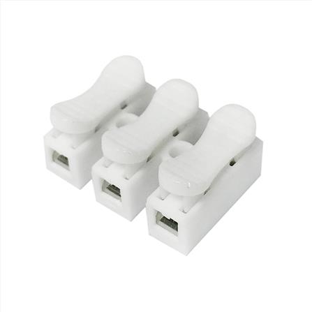 ลูกเต๋าต่อสายแบบกด 3 ช่อง HATASHI 5 แอมแปร์ แพ็ก 4 ชิ้น