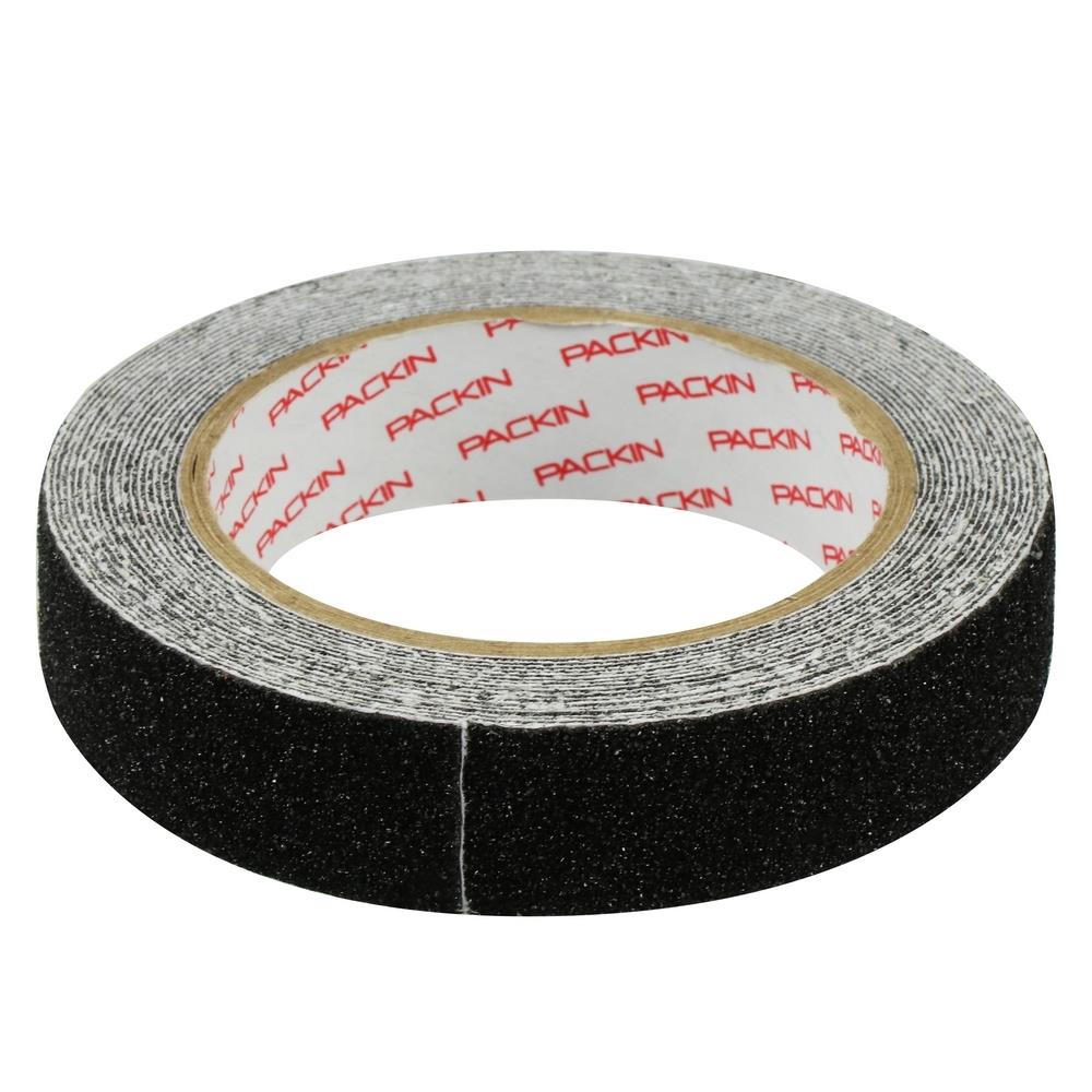 เทปกันลื่น PACK IN 1 นิ้วX5เมตร สีดำ