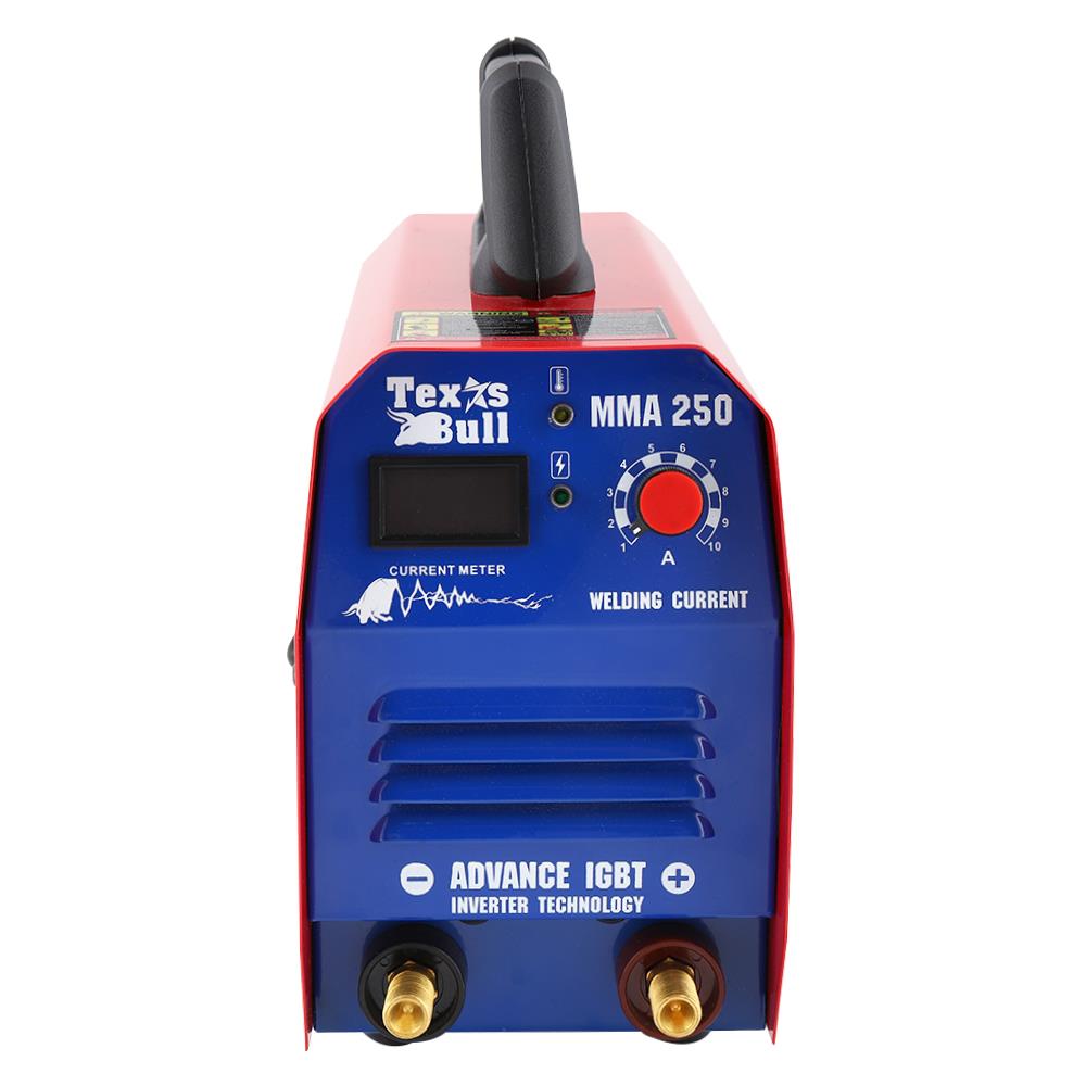 เครื่องเชื่อม INVERTER TEXAS BULL TX MMA250 IGBT 250 แอมป์