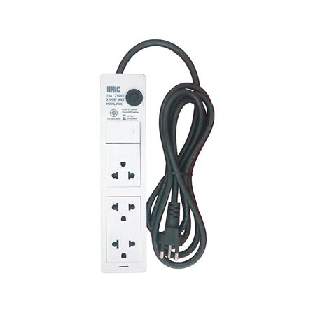 รางปลั๊กไฟ 3 ช่อง 1 สวิตซ์ UNIC P403-2 5 ม.