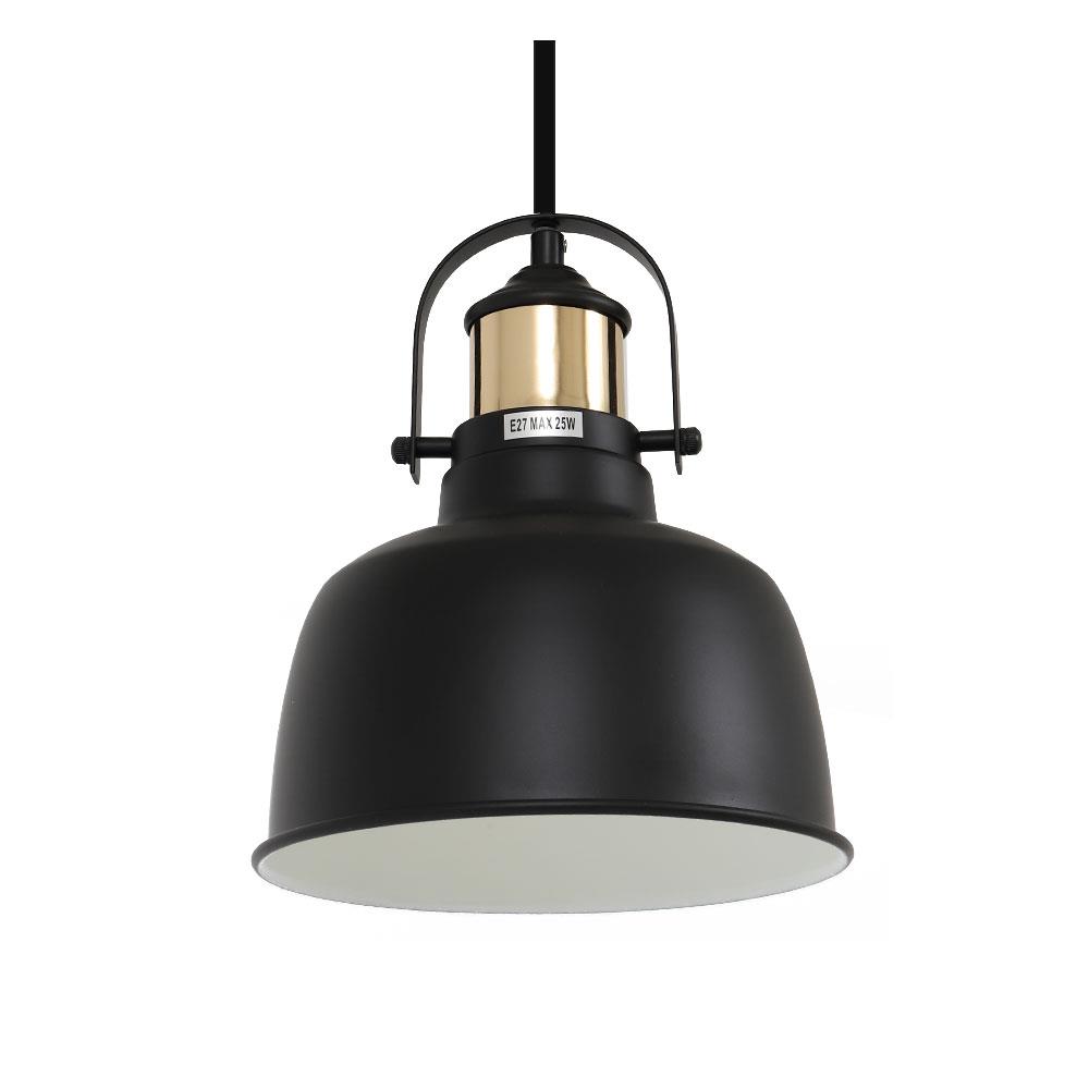 ไฟช่อ CARINI 18D80BK สีดำ/ทอง 1 หัว