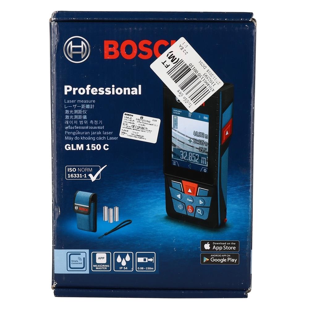เลเซอร์วัดระยะ BOSCH GLM150C 150 ม.