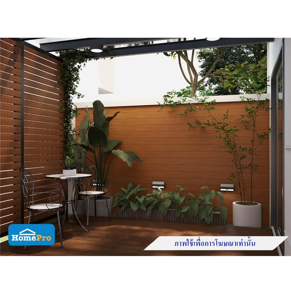 ไม้ฝ้าและผนัง THAISUN HLY002 2x12x300 ซม. สีไม้สัก