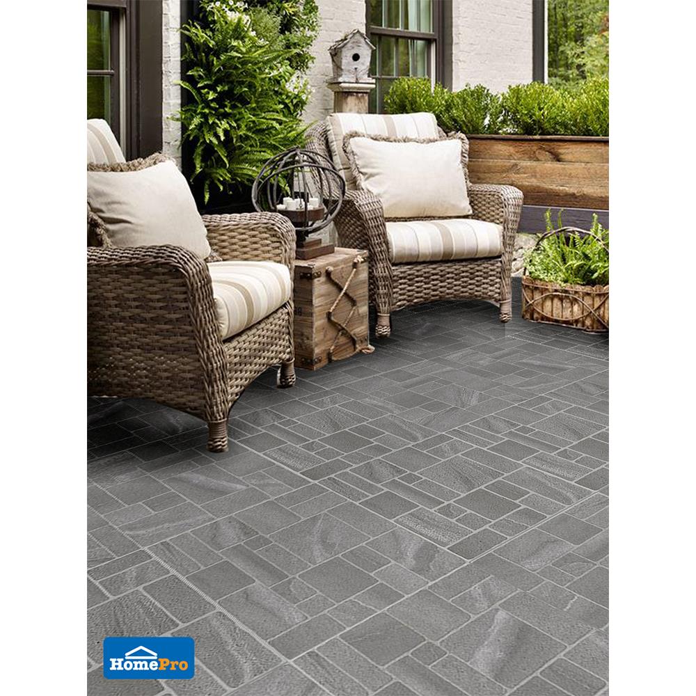 กระเบื้องพื้น 50x50 ซม. DURAGRES โธมัส เทา A 1M2