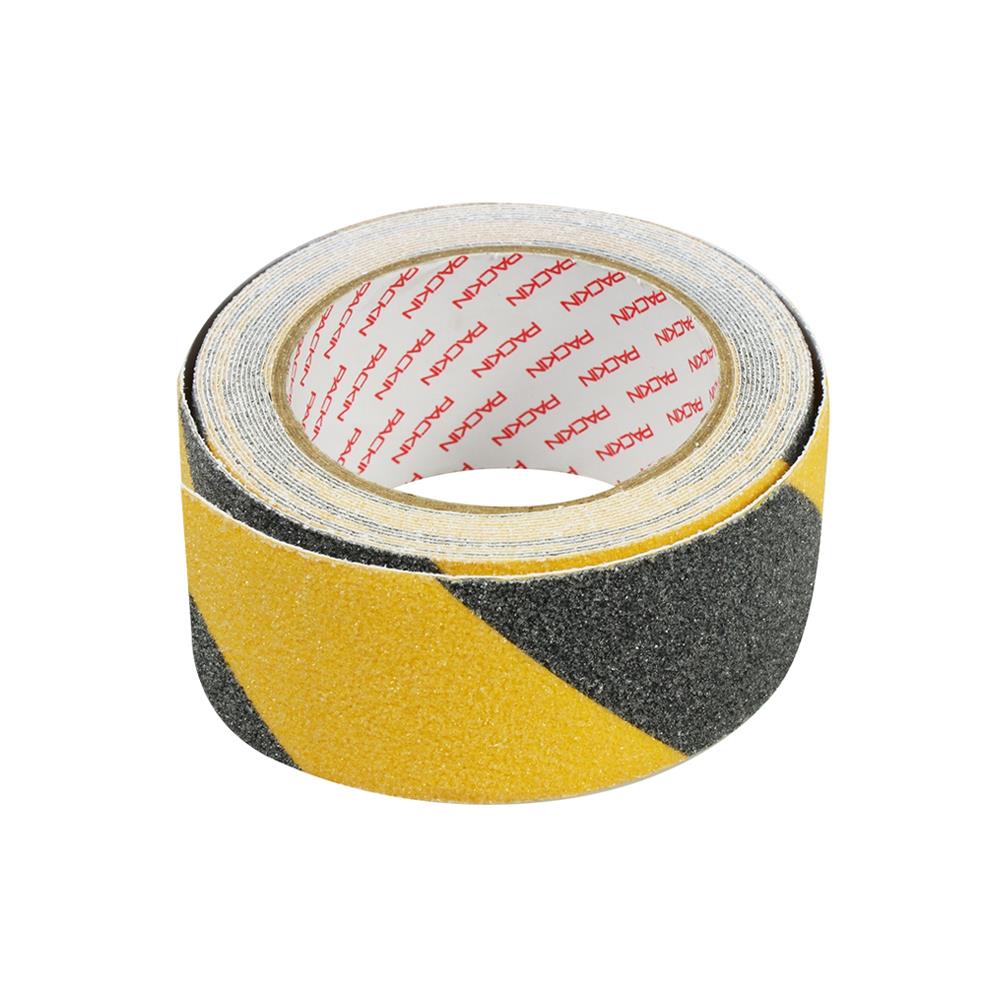 เทปกันลื่น PACK IN 2 นิ้วX5เมตร สีเหลือง/สีดำ