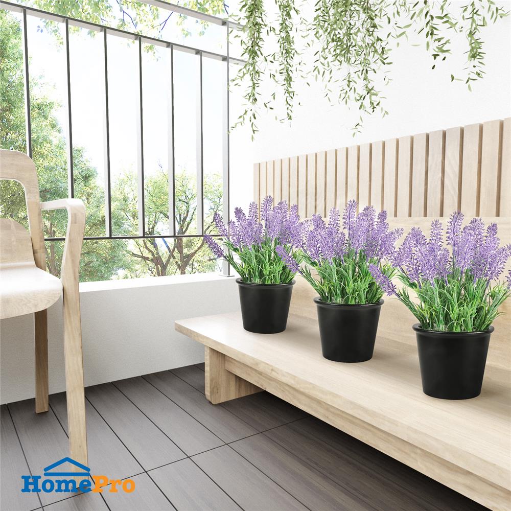ต้นไม้ประดิษฐ์ลาเวนเดอร์ SPRING 15X15X25 ซม.