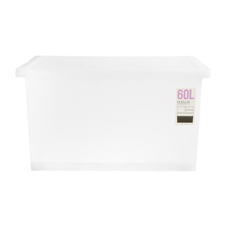 กล่องซ้อนได้ มีฝา STACKO 5225 60 ลิตร 40.9x59x32.8 ซม. สีขาว_1