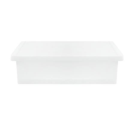 กล่องซ้อนได้ มีฝา STACKO 5224 28 ลิตร 40.9x59x16.6 ซม. สีขาว_1