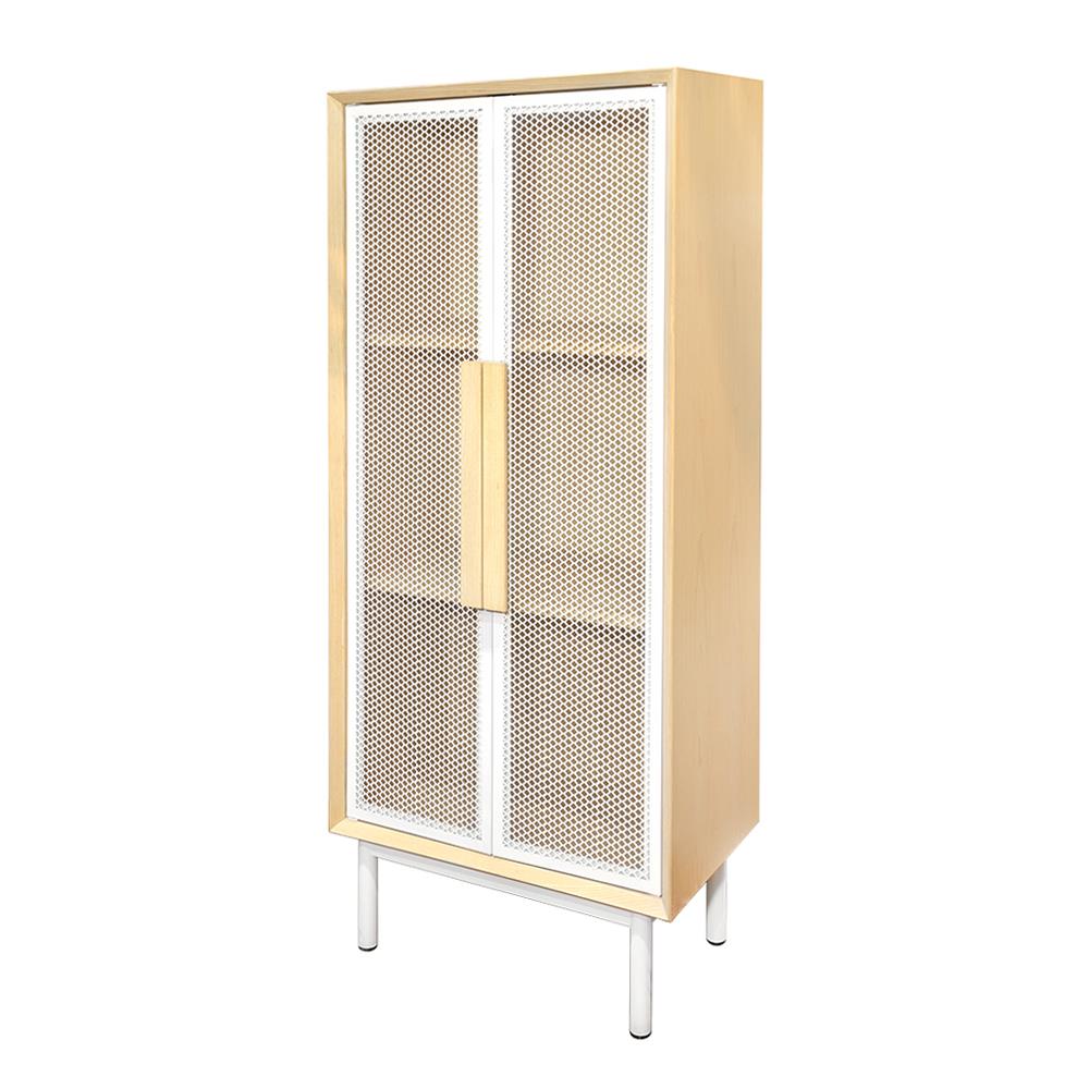 ตู้สูง WHOOP TUU KUB KAO 63x36x150 ซม. ลายไม้/ขาว