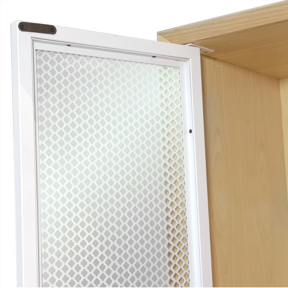 ตู้สูง WHOOP TUU KUB KAO 63x36x150 ซม. ลายไม้/ขาว