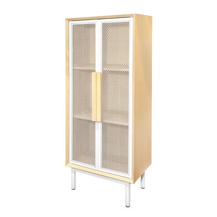 ตู้สูง WHOOP TUU KUB KAO 63x36x150 ซม. ลายไม้/ขาว_0