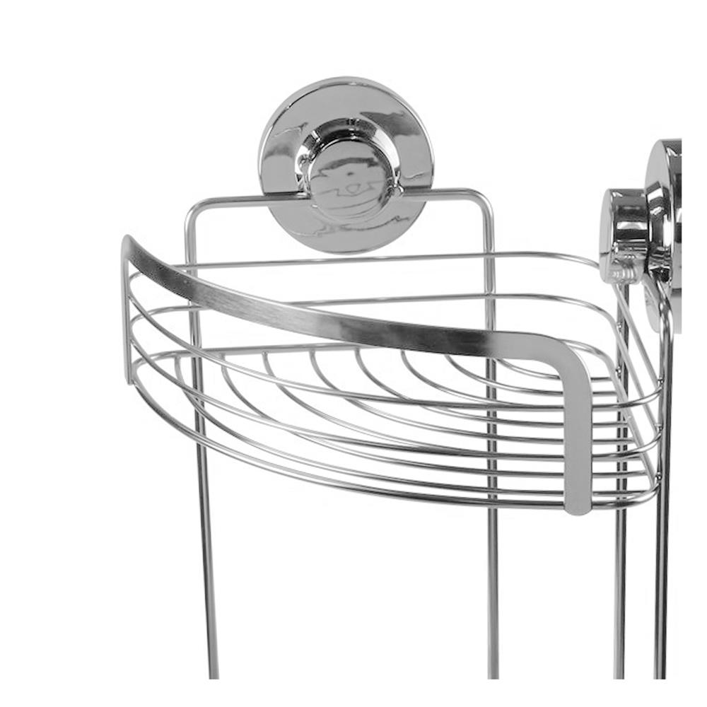 ตะกร้าสเตนเลสเข้ามุม2ชั้นสุญญากาศKECH122