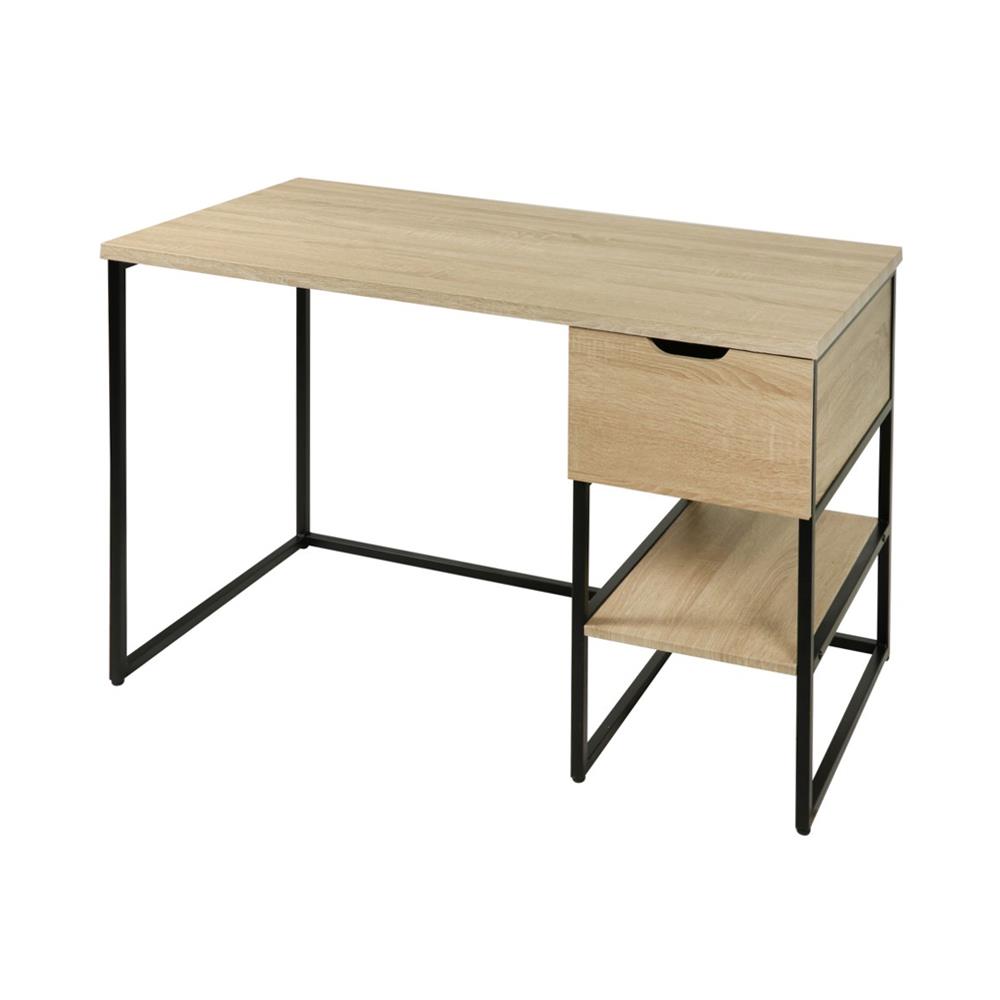 โต๊ะทำงานไม้ FURDINI HAGAN CT-3602 120 ซม. สี LIGHT OAK